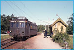 Eddavgen 21 augusti 1971. en av Stockholm Roslagens Jrnvgars X4p vid Eddavgen. Stationen var sedan 1 maj 1912 ndstation p linjen Djurholms sby - Svalns. Strckan Djursholms sby - Eddavgen lades ned 1 januari 1976