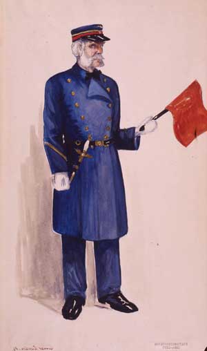 Stationsinspektor vid SJ perioden 1864 -  1875