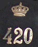Tjnstgringsnummer under kunglig krona