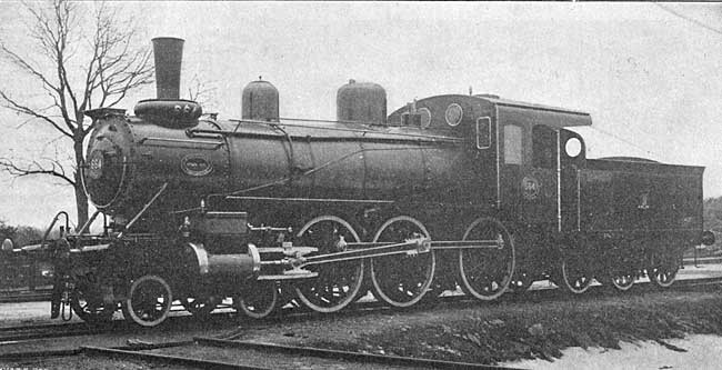 Nydqvist & Holms senast levererade lokomotiv. Br Statens Jrnvgars n:r 664, verkstadens n:r 649.