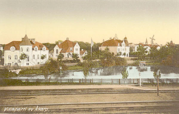 karp, Statens Jrnvgars station omkring 1900