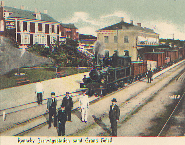 Ronneby i brjan av 1900-talet