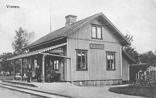 Vreten station ca 1900