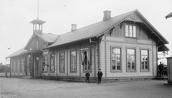 Alvesta stationbuilding year 1903