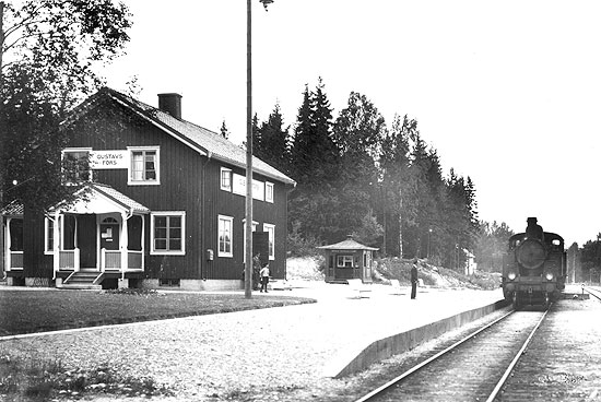 Gustafsfors station year 1930