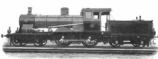 GDJ steam engine No. 48 