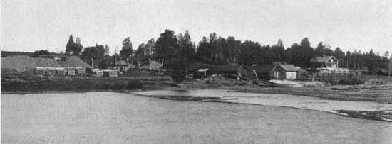 Vikersvik railway sleeper factory