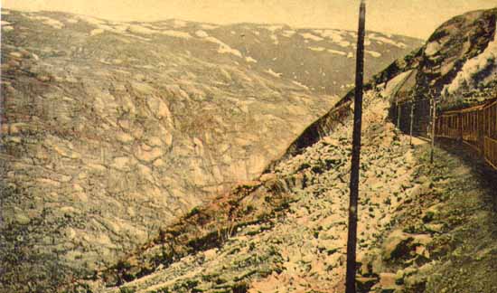 Postcard from Ofotbanen 1914