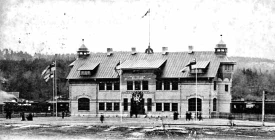 SJ Uddevalla station year 1904