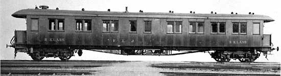 FLJ passenger car from year 1901