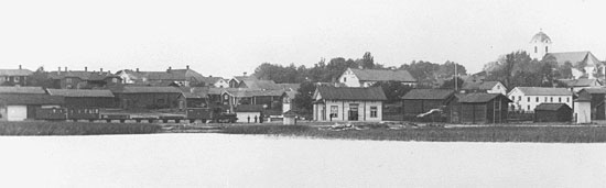 Askersund station year 1890
