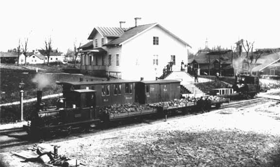Stjärnsund station year 1905
