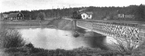 KWJ bron över Lagan vid Ljungby