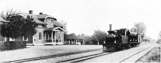 Pryd station year 192, engine LCJ No 5 