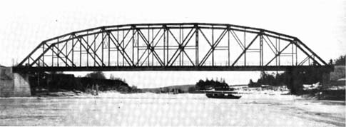 Dejeforsbron. Foto: Svenska Järnvägsföreningens minneskrift 1926