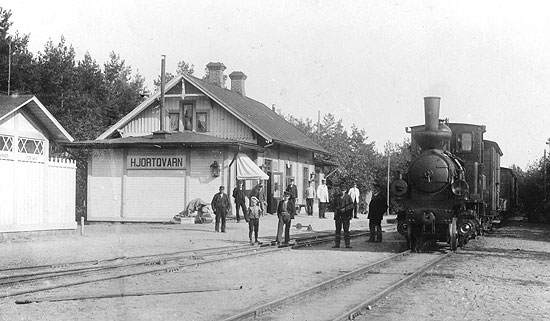 Hjotrqvarn ststion at PFJ year 1902