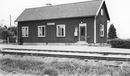 Brebergs station omkring 1950.