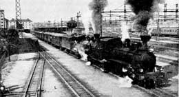 The VGJ new station in Gteborg year 1947