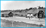 Skåresta station på linjen mellan Söderköping och Gusum