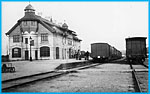 Statsbanan genom Bohusln, Uddevalla station i maj 1904