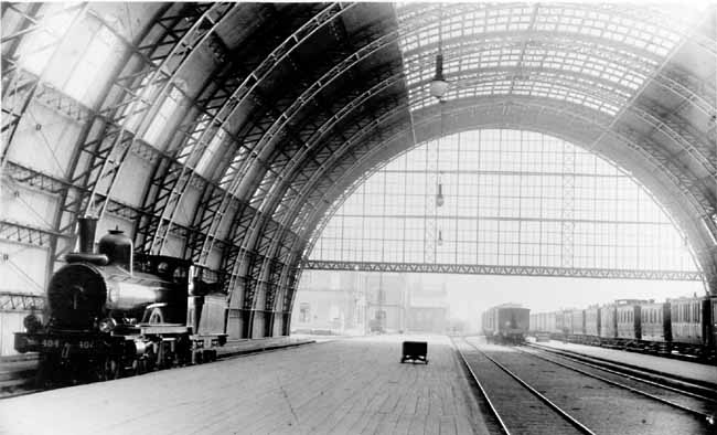 Malmö station year 1895