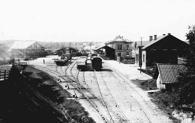 Uddevalla station year 1890
