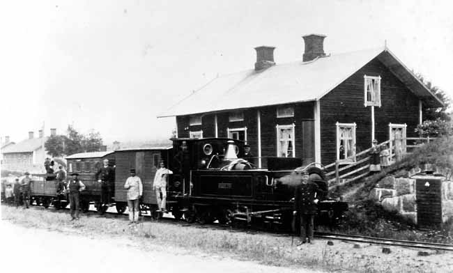 WMJ engine "DEGERFORS" around year 1880