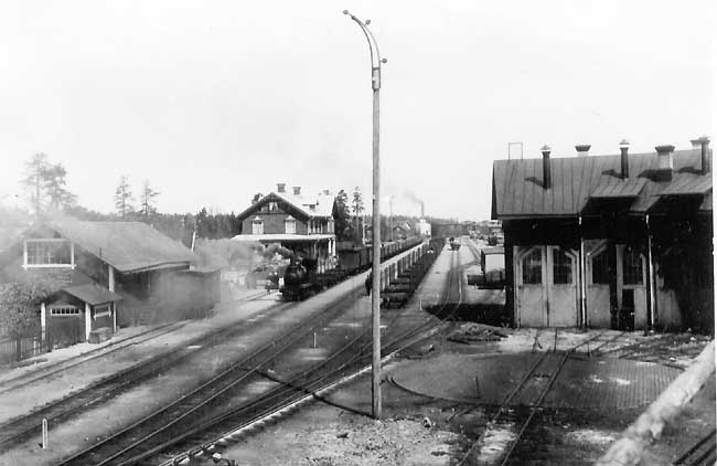 Dala - Ockelbo - Norrsundets Järnväg, DONJ, östra slutstation Norrsundet