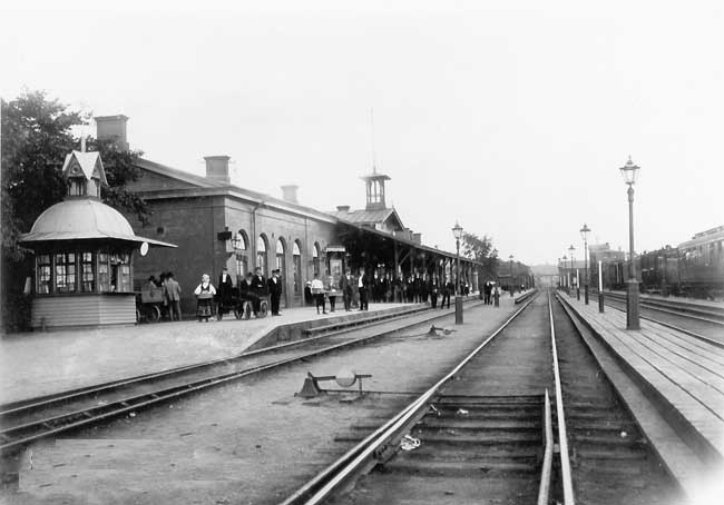 Södra stambanan Nässjö station 1901