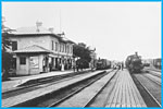Strömtorps station och bangård omkring 1910