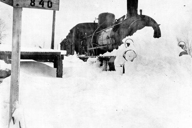 Dala - Ockelbo - Norrsundets Jrnvg, DONJ, Wintjerns station julafton 1921