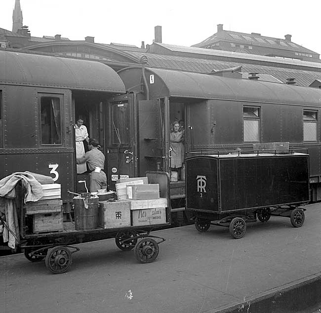 Stockholm Central omkring 1940