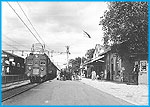 Västergötland - Göteborgs Järnväg, Tumlebergs lokstation omkring1905