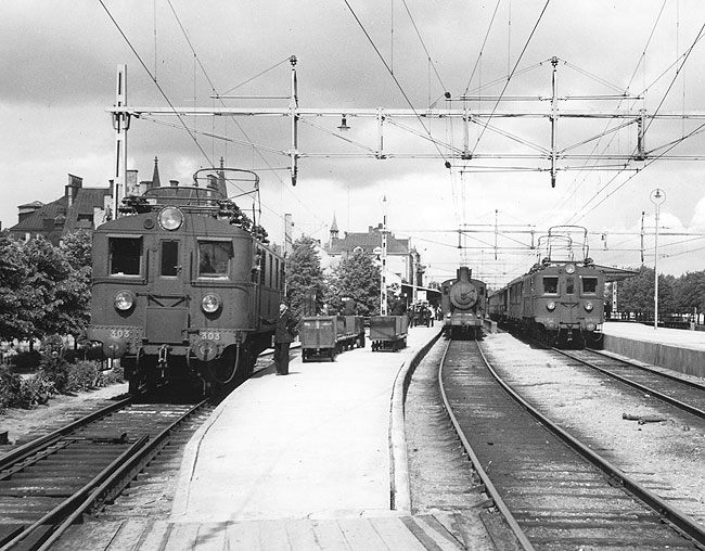 Gvle station year 1942
