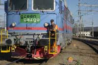 22 maj 2005. Radioväxling i Ånge med Rc2 1111