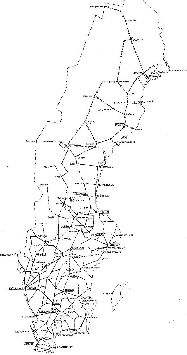 Karta över förrådsområden 1962-01-01