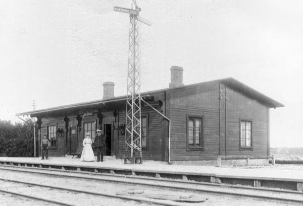 Ulvö station 1950-tal