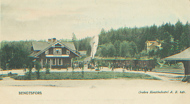 Bengtsfors i början av 1900-talet