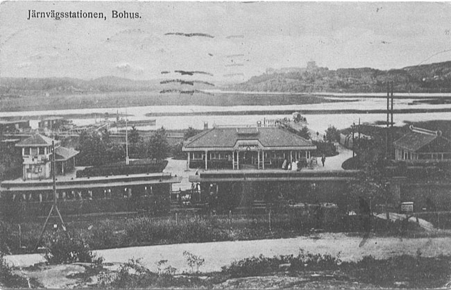 Bohus station på 1910-talet