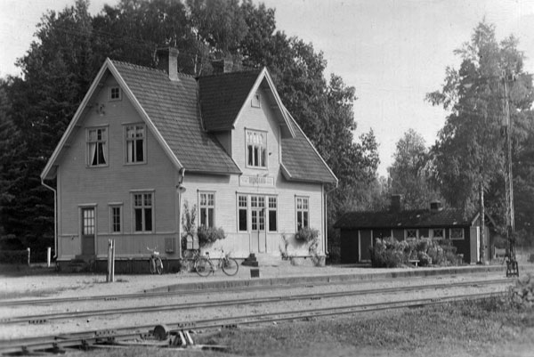 Grönskåra station 1940-tal