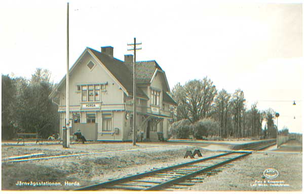 Horda station på 1940-talet