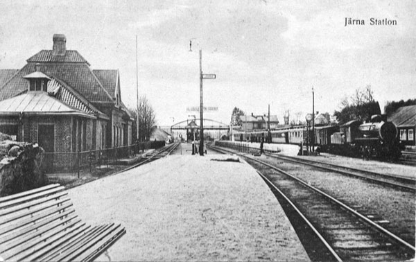 Järna  station ca 1915