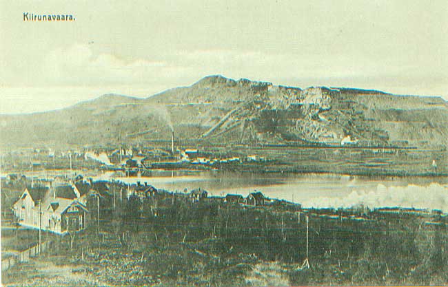 Kirunavaara omkring 1915