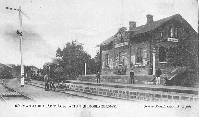 Köpmannabro (Köpmannebro) på 1890-talet