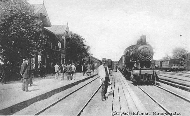 Kungsbacka omkring 1915