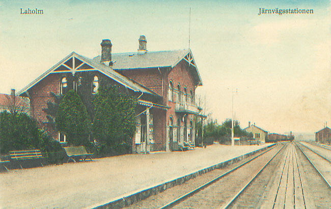 Laholm i början av 1900-talet