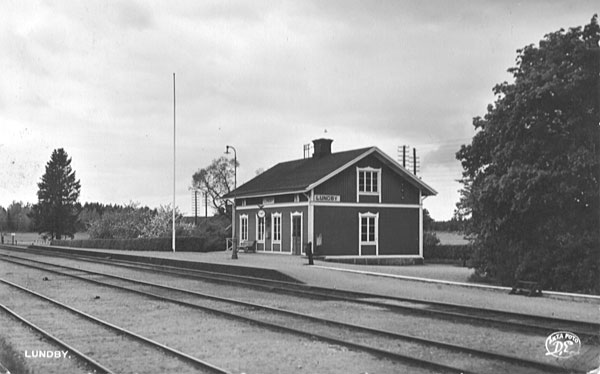 Lundby  station 1930-tal