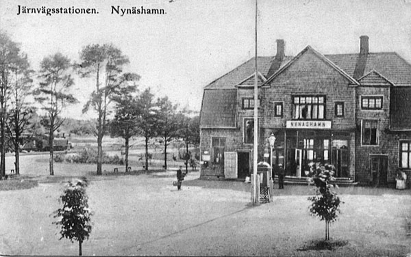 Nynäshamn station 1920-tal
