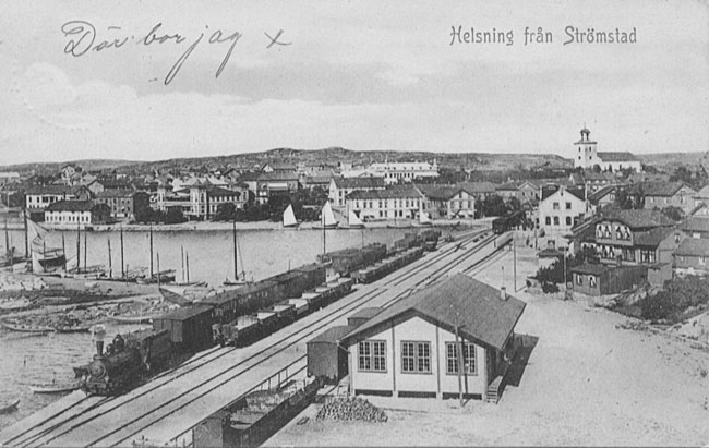 Strömstad omkring 1915