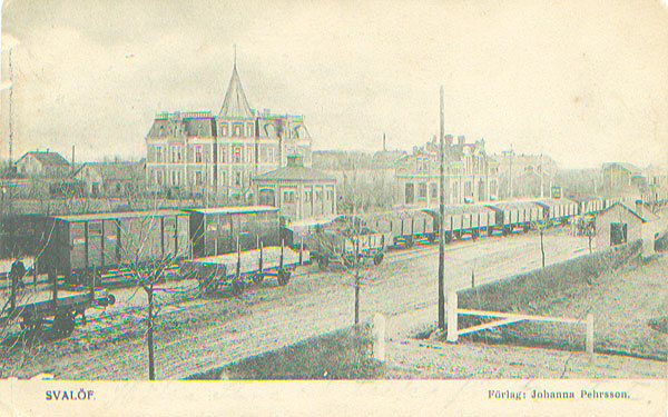 Svalöf station omkring 1900